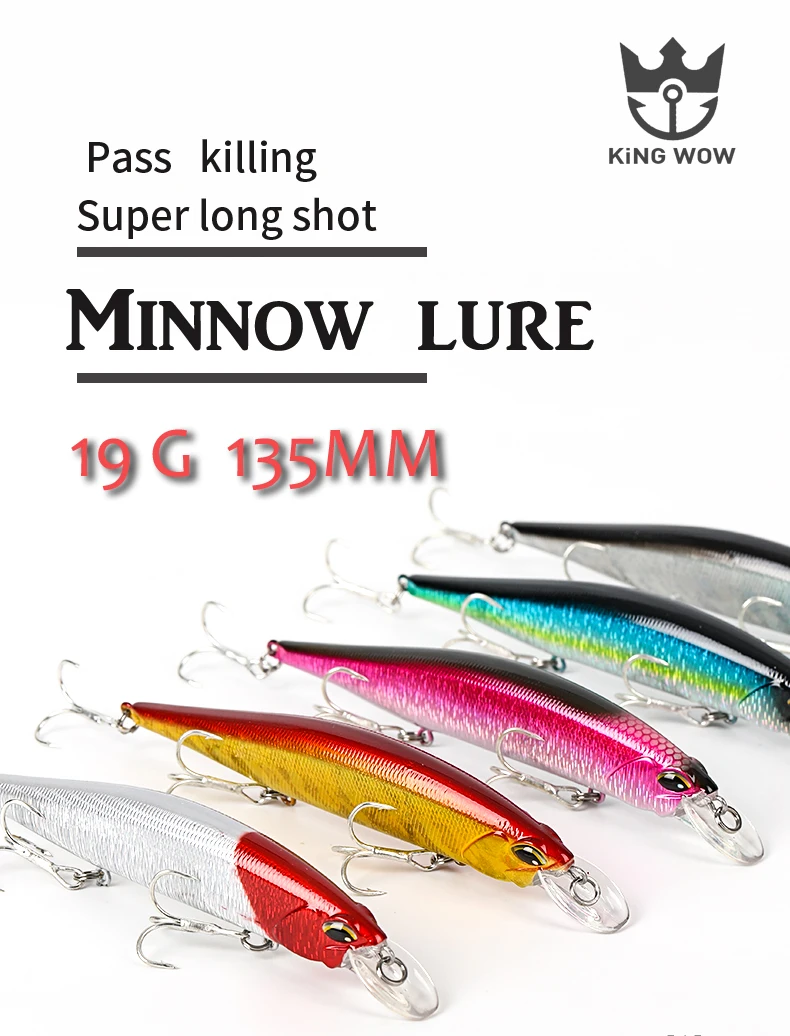 Рыбалка Lure135mm 19 г реалистичные Мульти Щука муски Жесткий гольян литье приманка Swimbait тройной крючок воблер качество воблер для мелкой рыбы