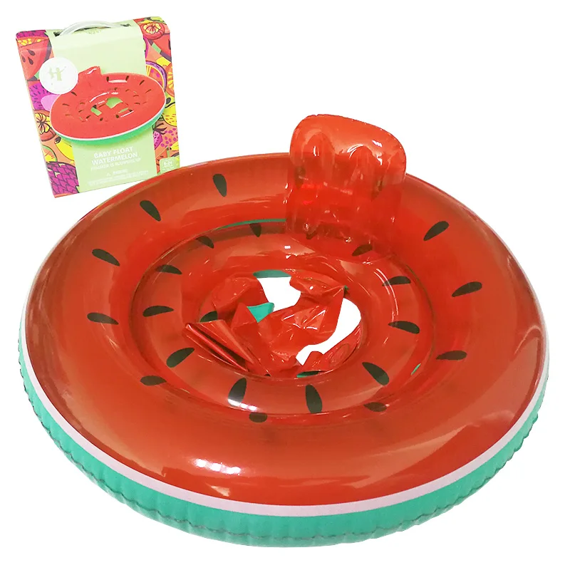 Simmer Inflatable Float For Baby Watermelon Swimming Rings Floating Row