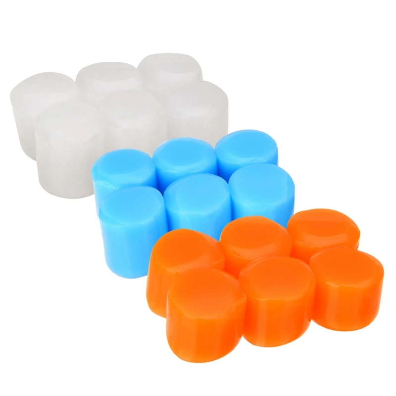 6pcs Waterproof Swimming Earplugs Silicone Flexible Water Sports Earplugs Showering Protective Ear Plugs Anti-noise Earmuffs