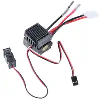 高電圧 320A 起毛 ESC ブラシスピードコントローラー逆ブレーキ RC HSP 1/10 1/8 車フィット Himoto Redcat レーシング