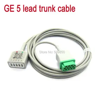 

Compatible GE ecg 5 lead trunk cable