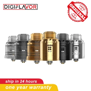 

Original Digiflavor Drop Solo RDA vape Tank 22mm 0.35ohm coil 510 drip tip vaporizador RDA electronic cigarette atomizer