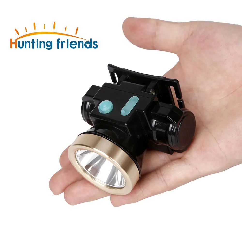 

24pcs/lot 3W Mini Headlamp LED Light 18650 Battery Headlight Rechargeable Head Flashlight Tead Torch LED Mining Light