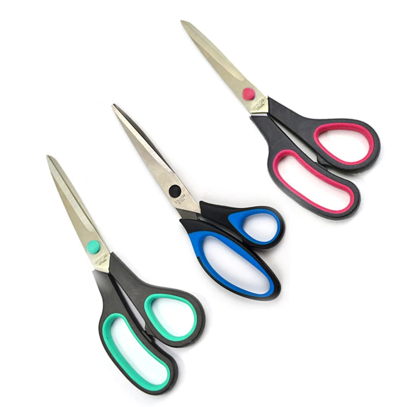 

8 Inch Random Color Scissors for Sewing Embroidery Stainless Steel Fine Point Precision Craft Scissors Tailors Sewing Supplies E