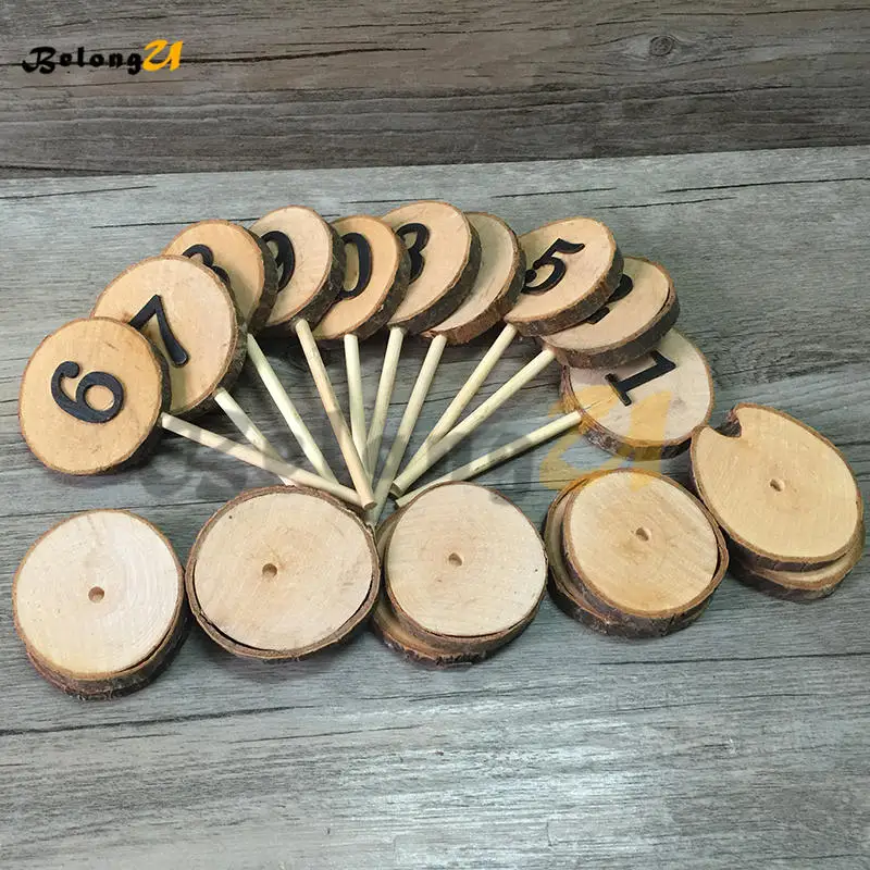 Table Numbers Wedding Decoration MUW-125-01