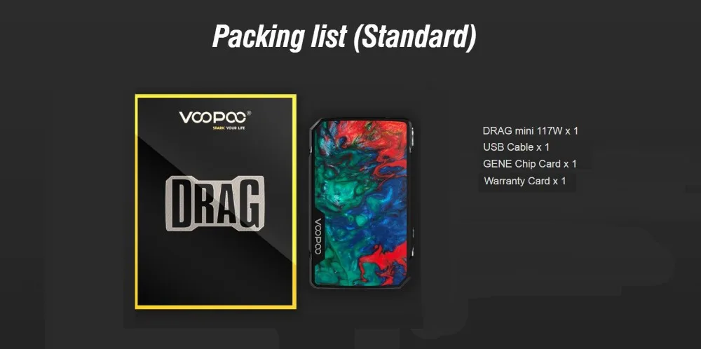 Voopoo Drag Mini 117W Mod-5