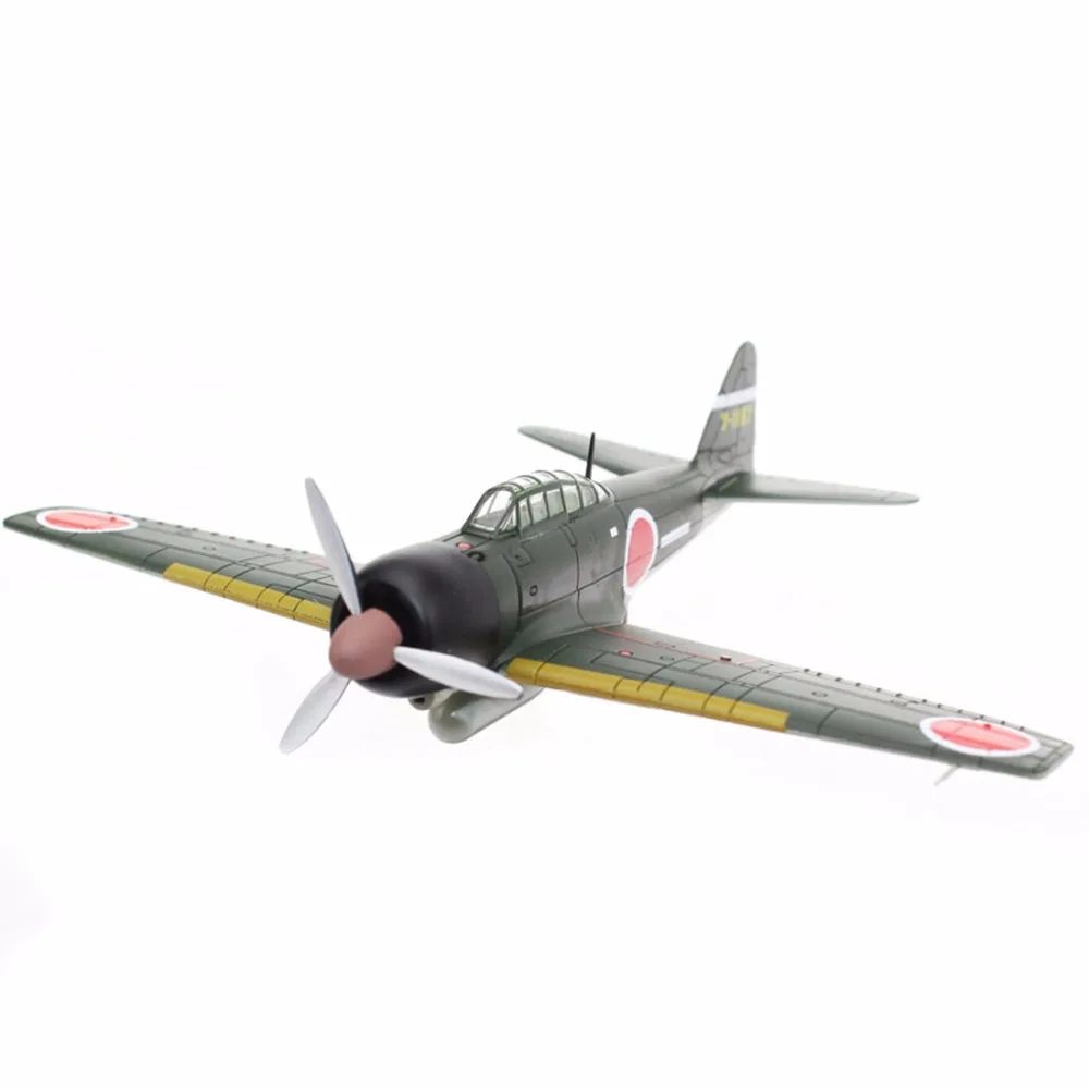 1/72 масштаб литой металлический самолет ВВС Модель литья под давлением высокое качество армейский самолет Mitsubishi a6m3 нулевой самолет модель игрушки