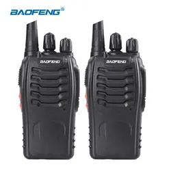 2 шт BAOFENG BF-888S радио-антенна 16CH FM UHF 400-470 MHz двухстороннее приемопередатчик Портативный сканирования монитор Любительское радио, Си-Би