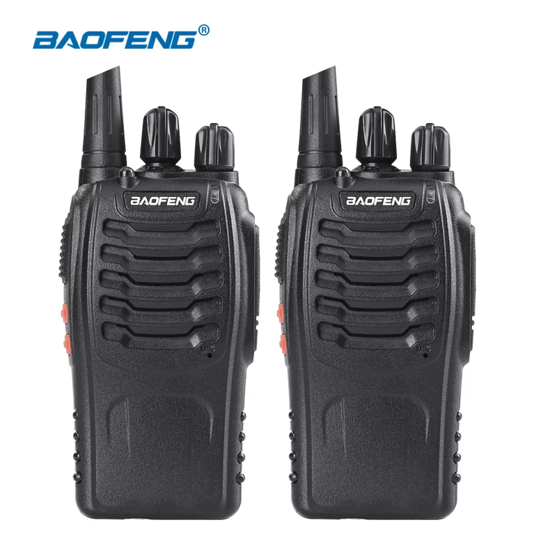2 шт BAOFENG BF 888S радио антенна 16CH FM UHF 400 470 МГц двухстороннее приемопередатчик