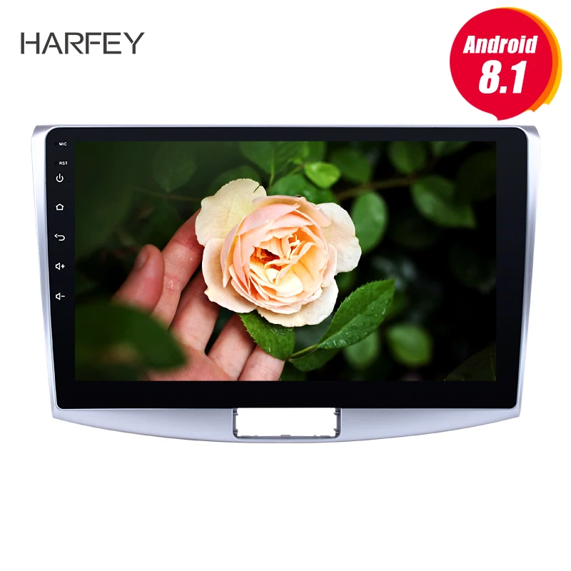 

Harfey 10.1" Car Radio Android 8.1 for VW Volkswagen Magotan B7 Bora Golf 6 2012 2013 2014 GPS Navi with Bluetooth Audio SWC
