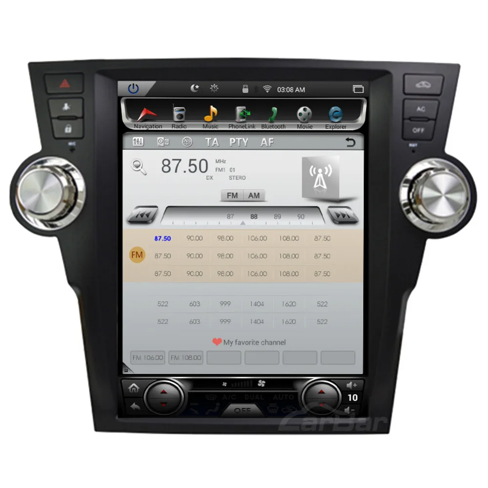 car dvd for toyota Highlander (5)