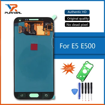 

Super AMOLED LCD Screen For Samsung Galaxy E5 E500 E500F E500H E500M LCD Display Touch Screen Digitizer Phone Parts Replacement