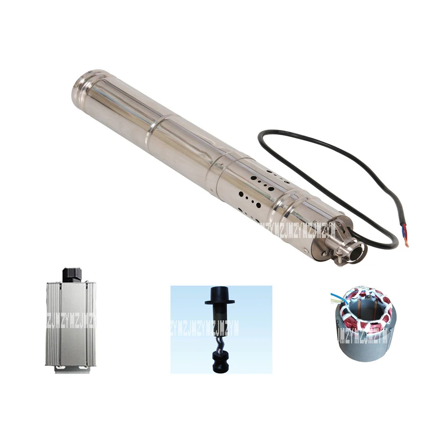 S242T 40 винтовой насос Solar DC 24V Lift 40m Flow 2000L/H из нержавеющей стали домашний садовый