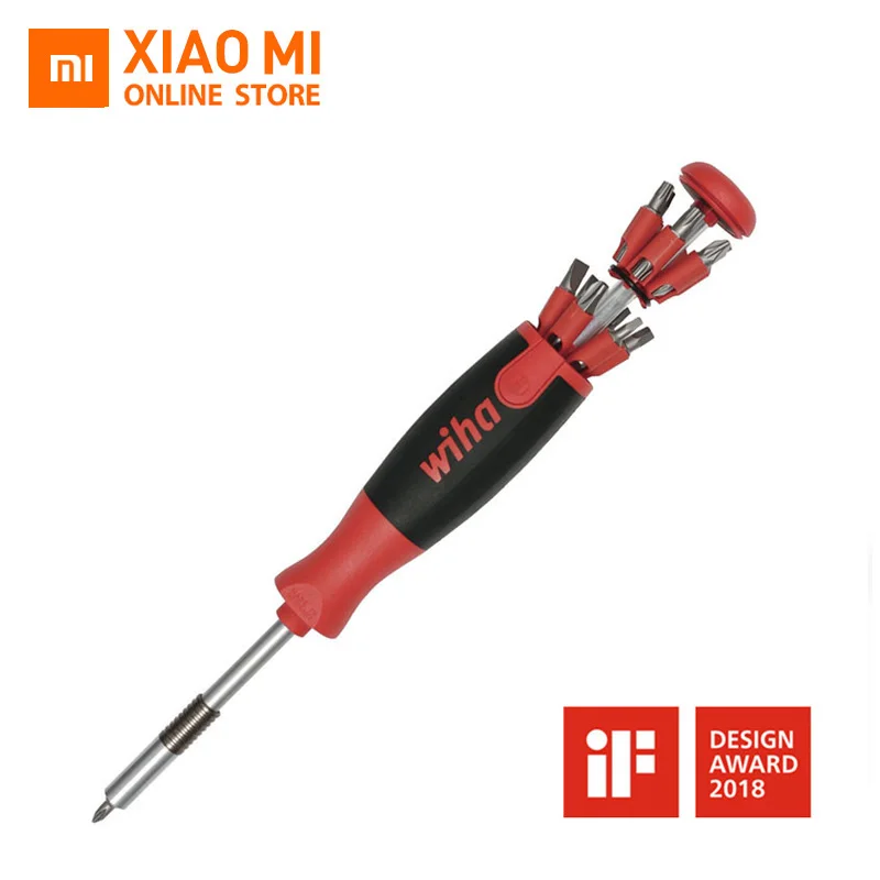 

Original Xiaomi mijia Wiha 26-in-1 Screw driver Kit with Hidden Magazine Design Precision Chrome Vanadium Steel Dual-end Mi Bits