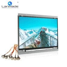 Высококачественный 14 дюймов full hd компьютерный монитор с кнопкой mp4 плеер OEM ЖК-дисплей