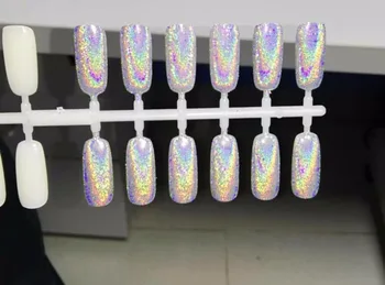 

0.5G/Box Holographic powder Holo Powder Unicorn powder Laser Powder Rainbow dust Holographic nails pure quality for nail art