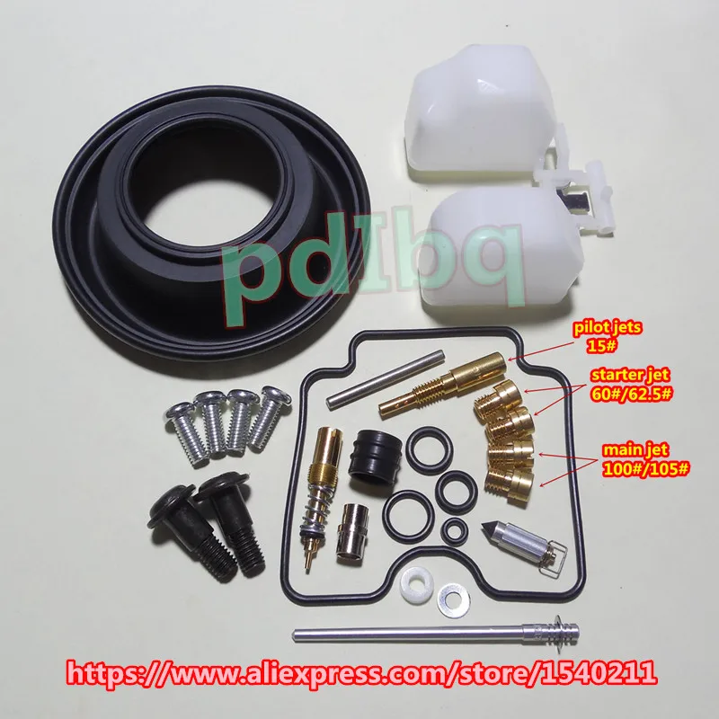 

(1 set of $ 25)2001~06 version Bandit GSF1200 motorcycle Mikuni carburetor repair kit Kit With Vacuum diaphragm and float