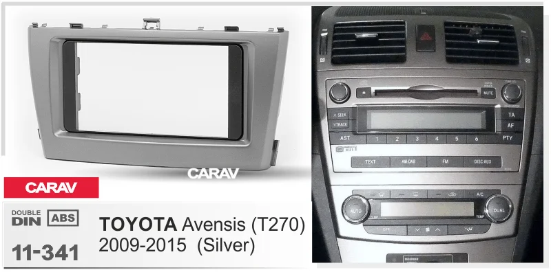 CARAV 11-780 Car Radio Installation Trim Fascia Panel