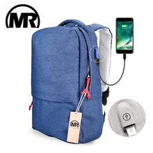 Markroyal External USB Charge Laptop Backpack Waterproof Rucksack Notebook Computer Bag 15.6 Inch for Women Men School Bag цена Markroyal External USB Charge Laptop Backpack Waterproof Rucksack Notebook Computer Bag 15.6 Inch for Women Men School Bag цены онлайн