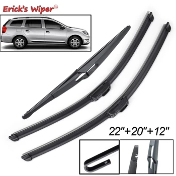 

Erick's Wiper Front & Rear Wiper Blades Set Kit For Dacia Renault Logan MK2 MCV 2013 - 2015 Windshield Windscreen 22"+20"+12"