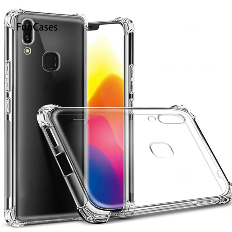 Противоударный Прозрачный мягкий силиконовый защитный чехол для samsung S10 Lite рro A6S