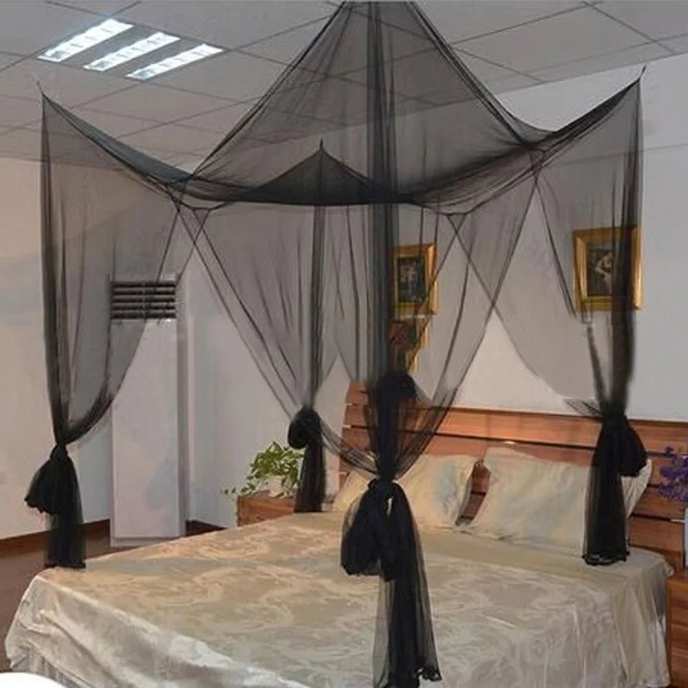 

Romantic Princess Canopy Mosquito Net No Frame Fit For Twin Full Queen King Bed^