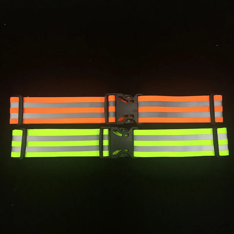 

1Pc High Visibility Reflective Waist Support Safety Security Belt For Night Running Walking Biking
