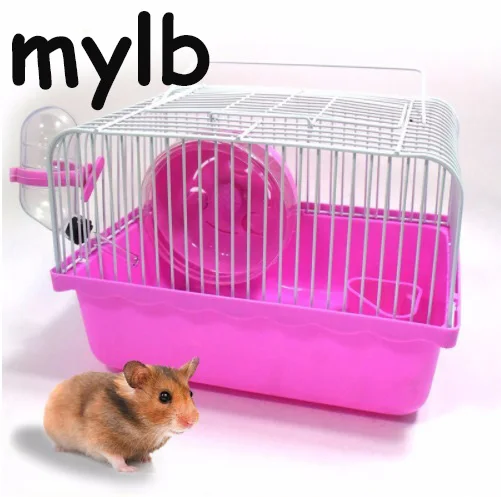 Клетка для домашних животных mylb портативная маленькая бутылочка воды спортивное