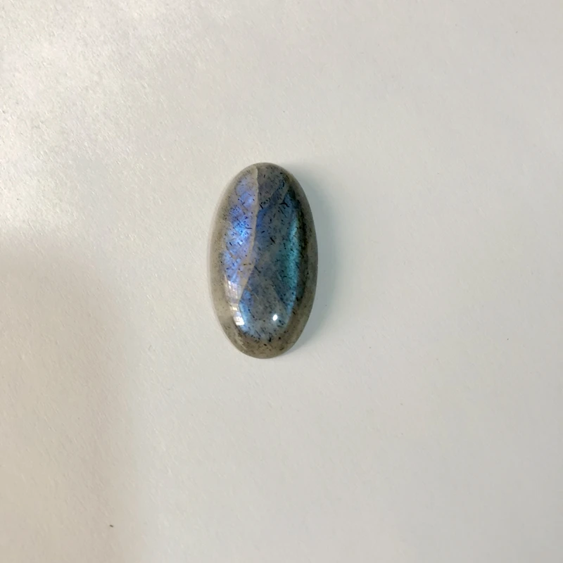 

Wholesale Blue Flash Labradorit Gem Cabochon 15x29mm Ovals Gem stone Cabochon CAB Gem Ring Face,5pcs/lot