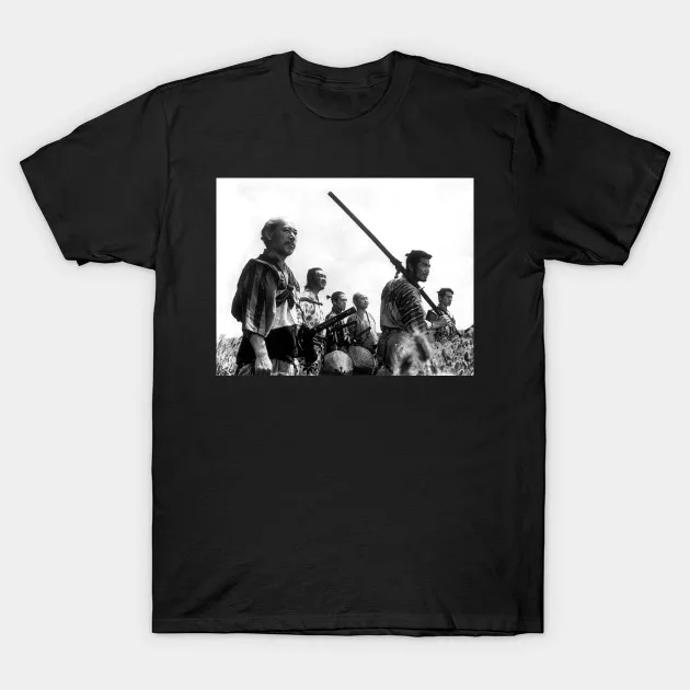 

201940 Akira Kurosawa Seven Samurai Japan Poster T-Shirt the samurai Unisex and Womens Fitted New T Shirts Funny Tops