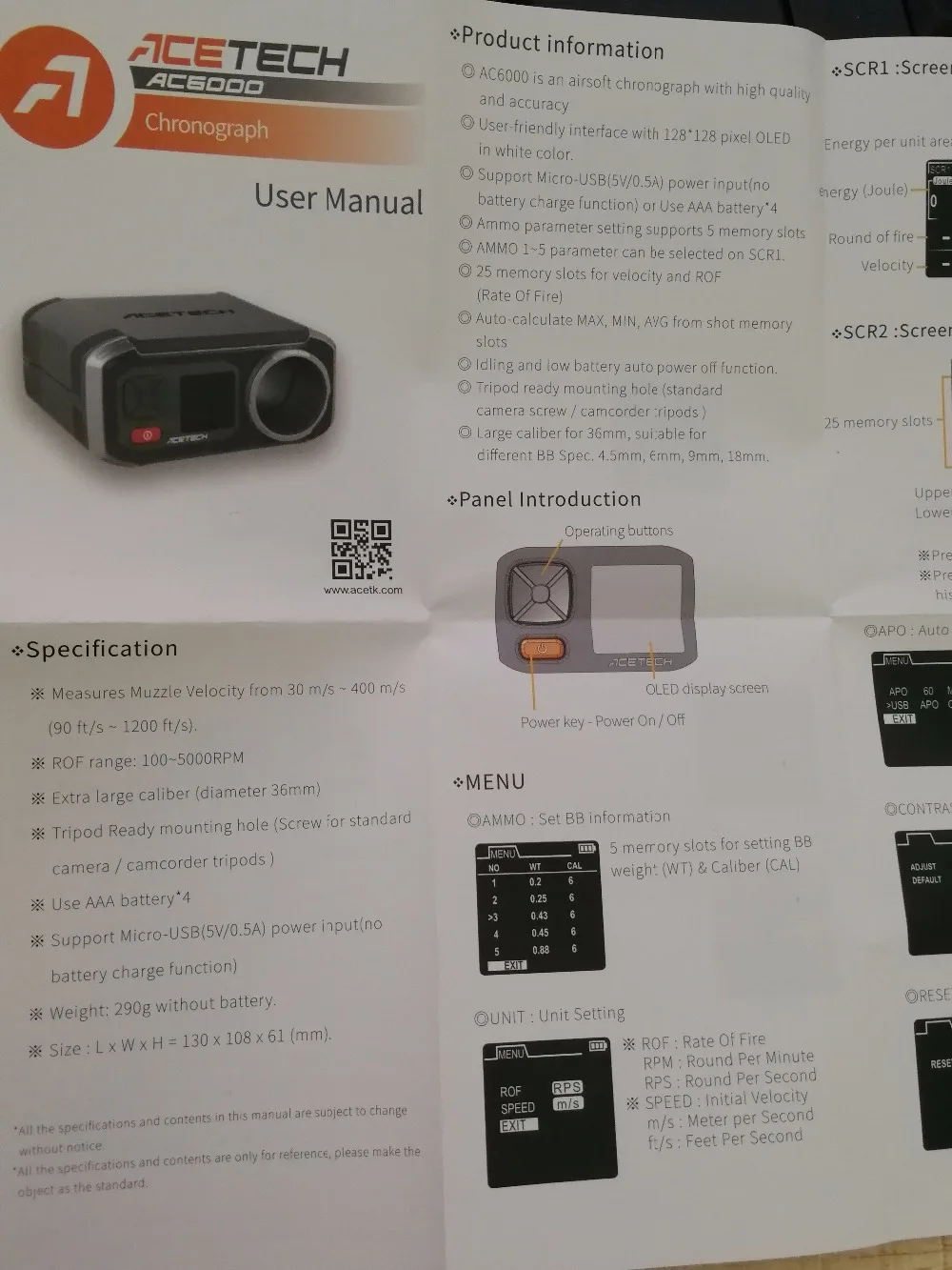 tester oled
