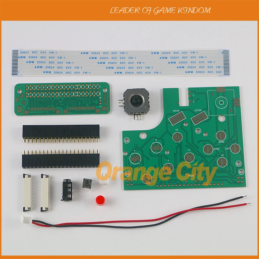 DIY 6 кнопками доски PCB переключатель разъем провода комплект для Raspberry Pi GBZ Game Boy GB