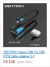 VENTION Micro USB OTG кабель адаптер для Xiaomi Redmi Note 5 Micro USB разъем для samsung S6 планшет Android USB2.0 OTG адаптер