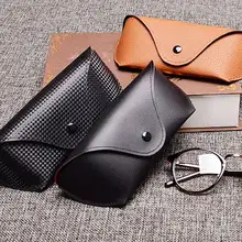 Минимальный из искусственной кожи очки чехол Чехол для солнцезащитных очков держатель для очков, твердый ящик для хранения светильник PU солнцезащитные очки сумка