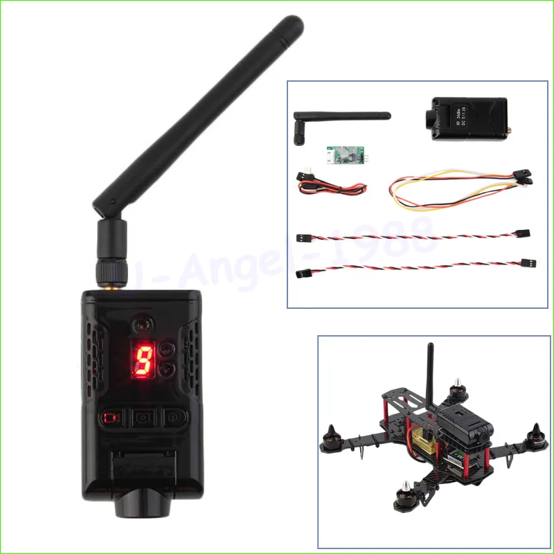 

1pcs 5.8G 32CH 400MW 32 Channels HD 1080P FPV Wireless Transmitter DVR Camera Wholesale
