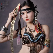 Belly Dance Top Bra for Dance Dancewear Performance Belly Tops For Ladies Belly Dance Tribe Bras Belly Bra