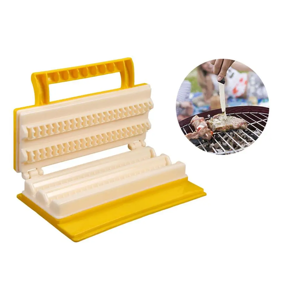 

Multi-function Double Row BBQ Machine Uses Meat Skewers to Cook Outdoor Kitchen Meat String Meat Barbecue Tools