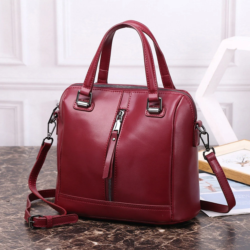 New Fashion High Quality Genuine Leather Bag Lady Beautiful New Fashion High Quality Genuine Leather Bag Lady Beautiful Shoulder Handbag In Bags From Luggage On Aliexpress Alibaba