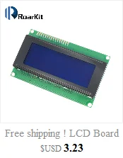 Lcd плата 2004 20*4 lcd 20X4 5V Синий/желто-зеленый экран lcd 2004 Дисплей lcd модуль для arduino