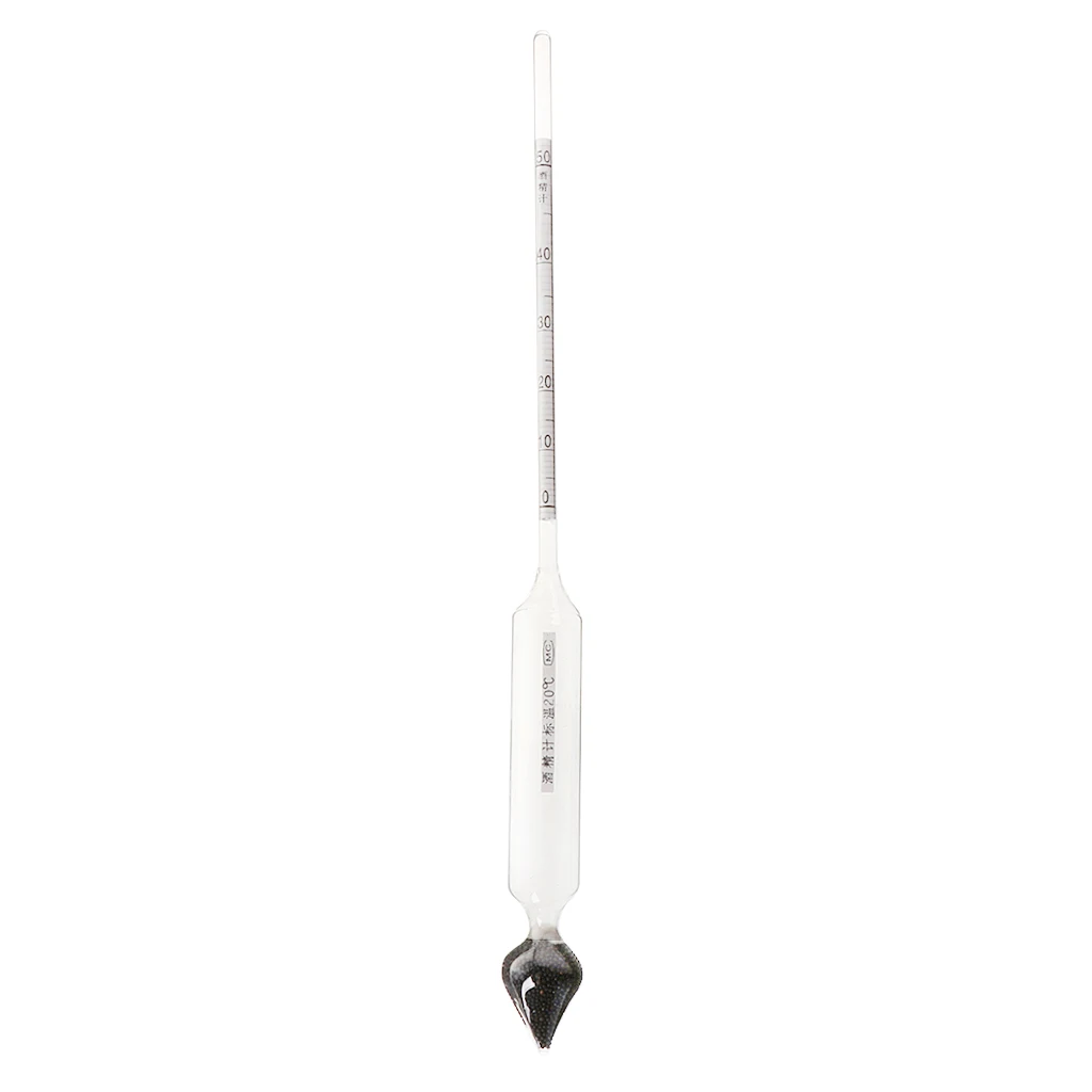 

Wine Concentration Meter Alcohol Meter Vodka Whiskey Hydrometer Tester 0-50%