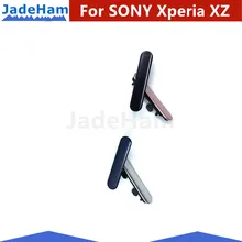 Одного Dual SIM защита от пыли Защитный блок Крышка Кепки для SONY Xperia XZ F8331 F8332 сим-карты Micro SD карт из искусственной кожи запасная часть для Запчасти
