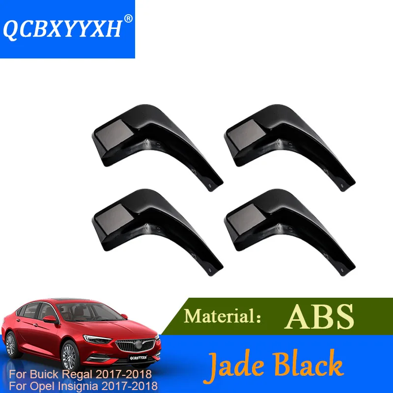 Черный QCBXYYXH автомобильный Стайлинг автомобиля Брызговики для Buick Regal Opel Insignia седан брызговики брызговик крыло - Цвет: Черный