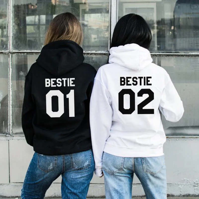 Bff Sudaderas Sueter Personalizados De Mejores Amigas Bestie