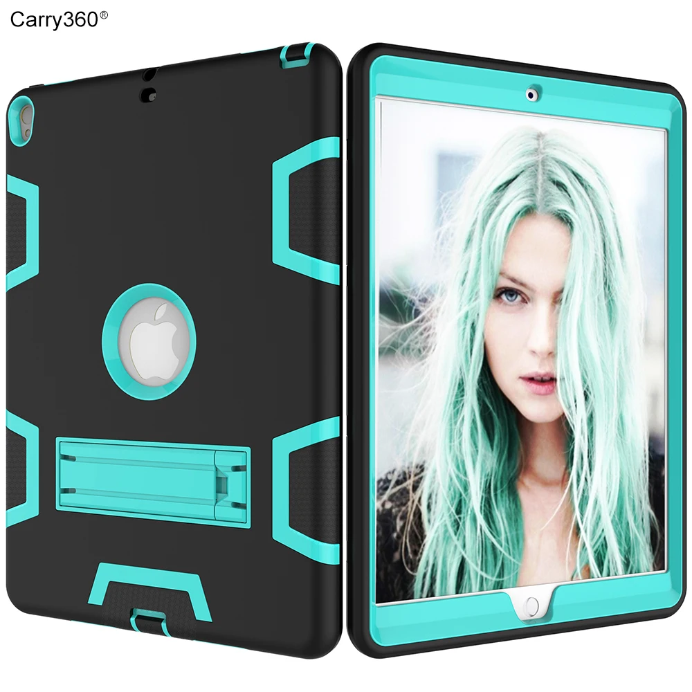 

Case for iPad Pro 10.5, Carry360 Heavy Duty Armor Shockproof Stand Smart Case Cover for Apple iPad Pro 10.5 inch
