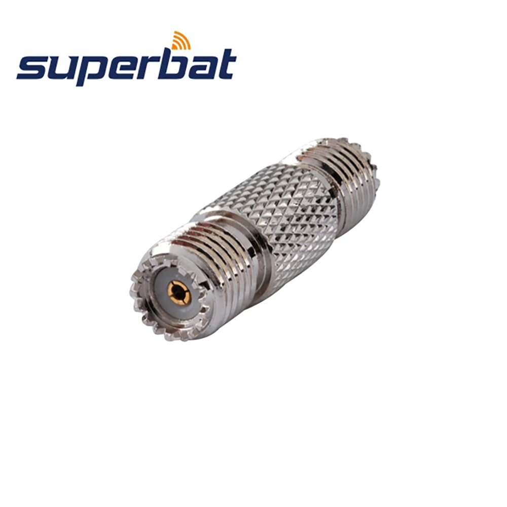 Mini UHF Female to Jack Straight RF Coaxial Connector