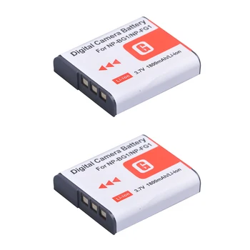 

Tectra 2Pcs NP-BG1 NP-FG1 NP BG1 NP FG1 Camera Li-ion battery for Sony Cyber-shot DSC-H3 DSC-H7 DSC-H9 DSC-H10 DSC-H20 DSC-H50