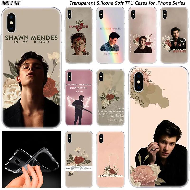 Модный силиконовый чехол Shawn Mendes 98 для Apple IPhone 11 Pro XS Max X XR 7 8 6 6s Plus 5S SE TPU мягкие чехлы