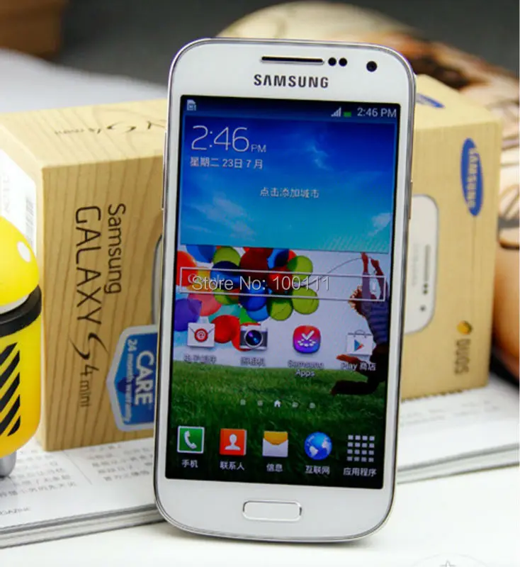 Разблокированный оригинальный Samsung galaxy S4 mini I9195 телефон android двухъядерный 4 3 &quot1 5
