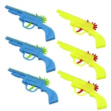 

Plastic Rubber Band Gun Mould Hand Pistol Shooting Toy for Kids Playing Toy Boys Girls Children Outdoor Sports with their friend