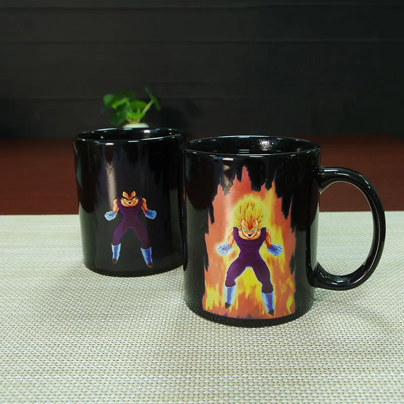 Dragon Ball SON Goku Magic Mug Hot Changing Color Cups Heat Reactive ...